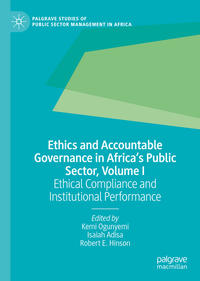 Vorderes Coverbild Ethics and Accountable Governance in Africa's Public Sector, Volume I