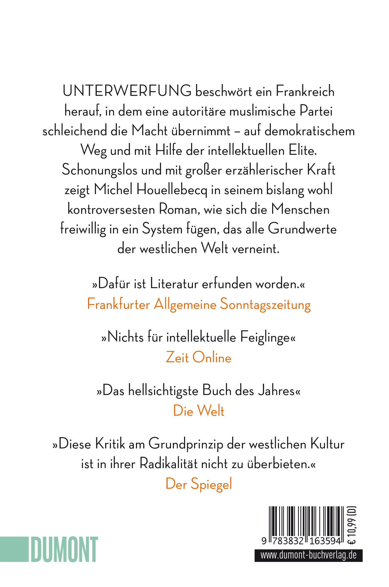 Rückseitencover Unterwerfung