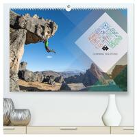 Vorderes Coverbild Climbing Solutions - Bergsport weltweit (hochwertiger Premium Wandkalender 2025 DIN A2 quer), Kunstdruck in Hochglanz