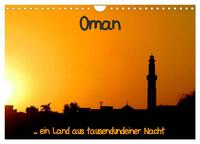 Vorderes Coverbild Oman (Wandkalender 2026 DIN A4 quer), CALVENDO Monatskalender
