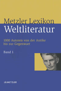Vorderes Coverbild Metzler Lexikon Weltliteratur
