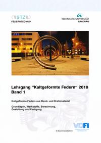 Vorderes Coverbild Lehrgang "Kaltgeformte Federn" 2018 Band 1