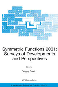 Vorderes Coverbild Symmetric Functions 2001: Surveys of Developments and Perspectives