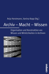 Vorderes Coverbild Archiv - Macht - Wissen