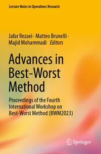 Vorderes Coverbild Advances in Best-Worst Method