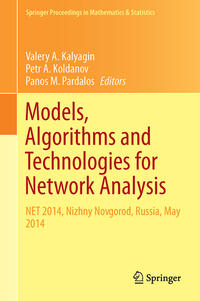 Vorderes Coverbild Models, Algorithms and Technologies for Network Analysis