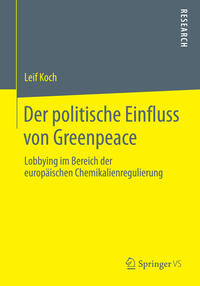 Vorderes Coverbild Der politische Einfluss von Greenpeace