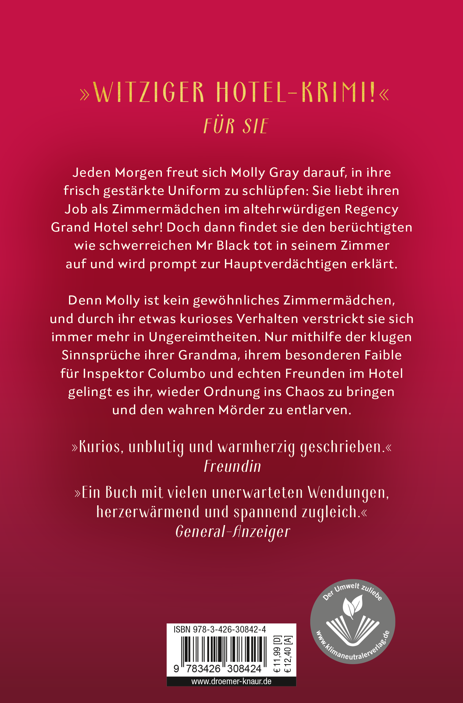 Rückseitencover The Maid