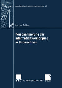 Vorderes Coverbild Personalisierung der Informationsversorgung in Unternehmen