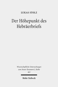 Vorderes Coverbild Der Höhepunkt des Hebräerbriefs