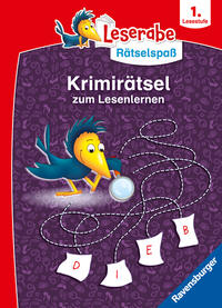 Vorderes Coverbild Leserabe Rätselspaß - Krimirätsel zum Lesenlernen (1. Lesestufe)