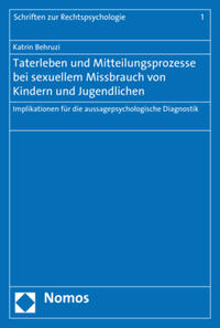 Vorderes Coverbild Taterleben und Mitteilungsprozesse bei sexuellem Missbrauch von Kindern und Jugendlichen
