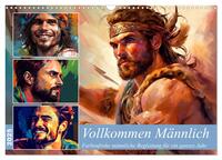 Vorderes Coverbild Vollkommen Männlich (Wandkalender 2025 DIN A3 quer), CALVENDO Monatskalender