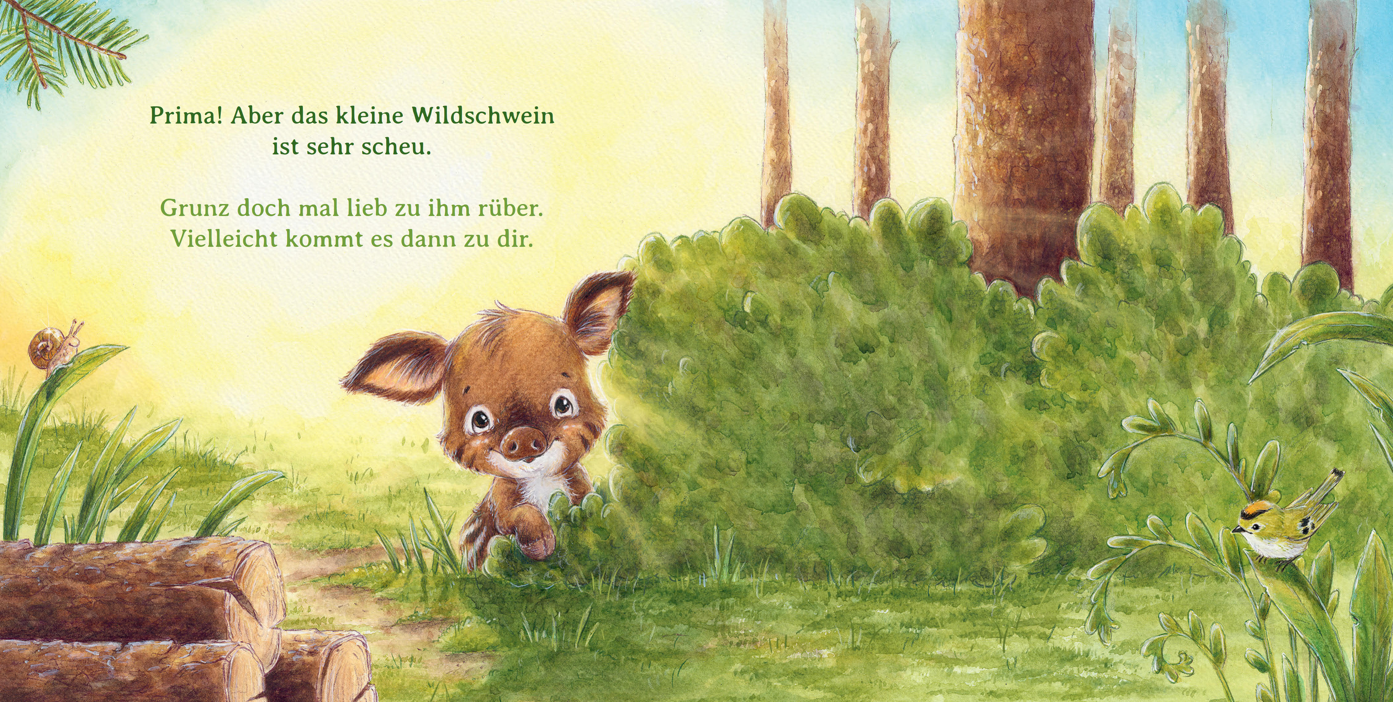 Beispielinhalt (Bild) Ein Rüsselküsschen für dich