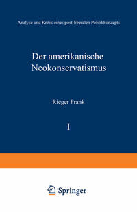 Vorderes Coverbild Der amerikanische Neokonservatismus
