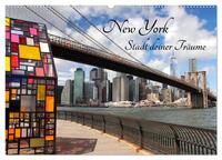 Vorderes Coverbild New York - Stadt deiner Träume (Wandkalender 2025 DIN A2 quer), CALVENDO Monatskalender