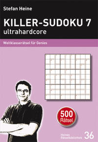 Vorderes Coverbild Killer-Sudoku 7 – ultrahardcore