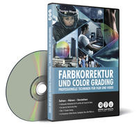 Vorderes Coverbild Farbkorrektur und Color Grading