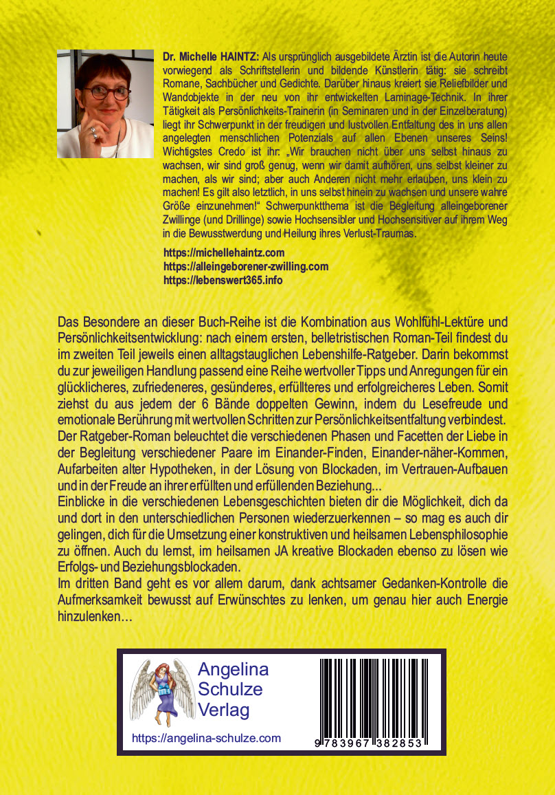 Rückseitencover LIEBE sagt JA zum HIER und JETZT 3