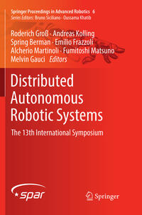 Vorderes Coverbild Distributed Autonomous Robotic Systems