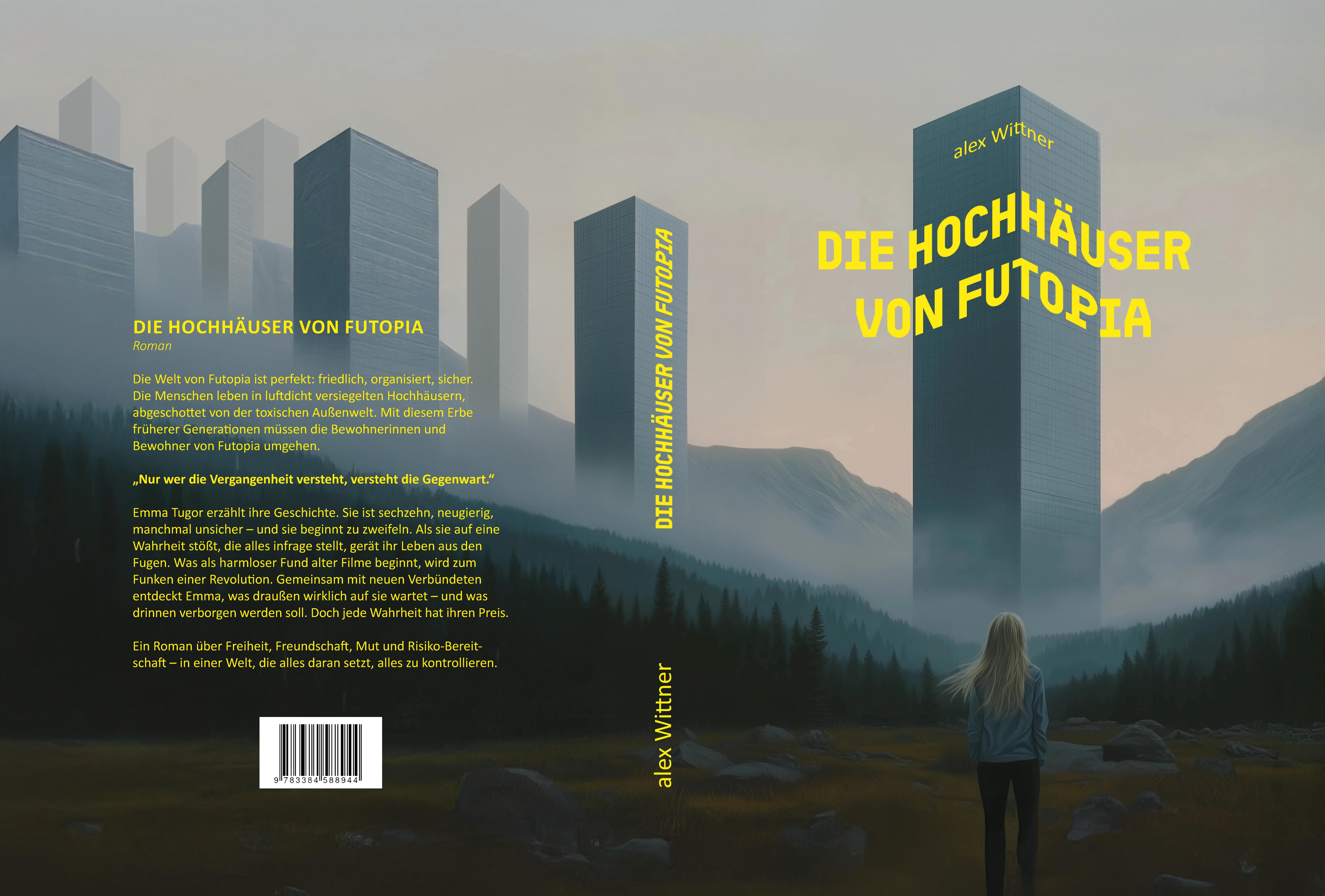 Gesamtes Coverbild Die Hochhäuser von Futopia