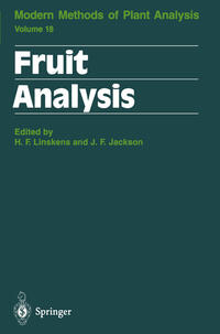 Vorderes Coverbild Fruit Analysis