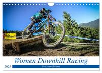 Vorderes Coverbild Women Downhill Racing (Wandkalender 2025 DIN A4 quer), CALVENDO Monatskalender