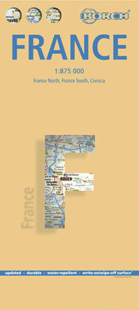 Vorderes Coverbild France, Frankreich, Borch Map