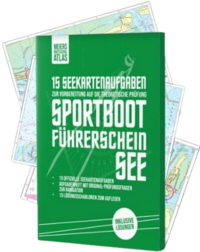 Vorderes Coverbild Seekartenaufgaben zum Sportbootführerschein See