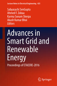 Vorderes Coverbild Advances in Smart Grid and Renewable Energy