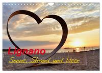 Vorderes Coverbild Lignano - Sonne, Strand und Meer (Wandkalender 2025 DIN A4 quer), CALVENDO Monatskalender