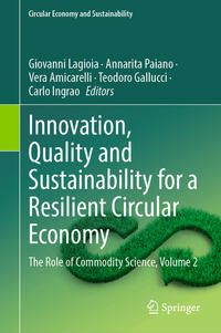 Vorderes Coverbild Innovation, Quality and Sustainability for a Resilient Circular Economy