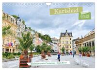 Vorderes Coverbild Karlsbad - Beliebter Kurort in Tschechien (Wandkalender 2025 DIN A4 quer), CALVENDO Monatskalender