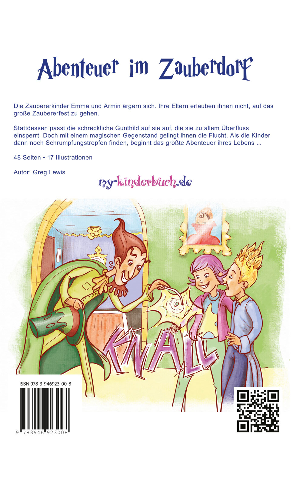 Rückseitencover Abenteuer im Zauberdorf