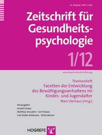 Vorderes Coverbild Facetten der Entwicklung des Bewältigungsverhaltens im Kindes- und Jugendalter
