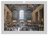 Vorderes Coverbild New York – Von Brooklyn zur Grand Central Station (Wandkalender 2026 DIN A4 quer), CALVENDO Monatskalender
