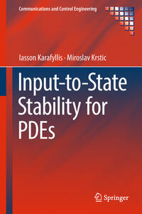 Vorderes Coverbild Input-to-State Stability for PDEs