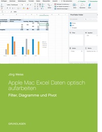 Vorderes Coverbild Apple Mac Excel Daten optisch aufarbeiten