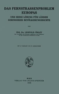 Vorderes Coverbild Das Fernstrassenproblem Europas