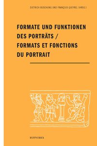 Vorderes Coverbild Formate und Funktionen des Porträts / Formats et fonctions du portrait
