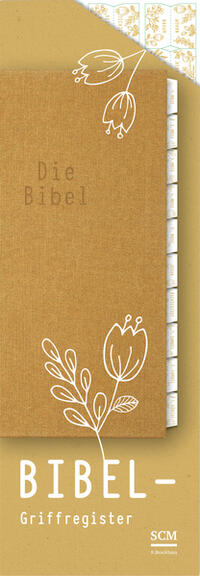 Vorderes Coverbild Bibel-Griffregister mit Folienprägung
