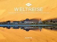 Vorderes Coverbild Weltreise - KUNTH Tischkalender 2024