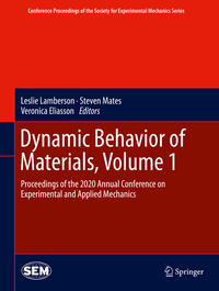 Vorderes Coverbild Dynamic Behavior of Materials, Volume 1