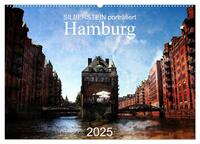 Vorderes Coverbild Silberstein porträtiert Hamburg (Wandkalender 2025 DIN A2 quer), CALVENDO Monatskalender