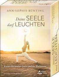 Vorderes Coverbild Deine Seele darf leuchten - Karten der inneren Stärke und des Wachstums