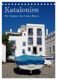 Vorderes Coverbild Katalonien - Die Region der Costa Brava (Tischkalender 2026 DIN A5 hoch), CALVENDO Monatskalender