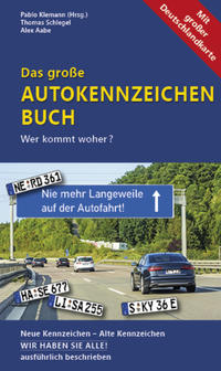 Vorderes Coverbild Das große Autokennzeichen Buch