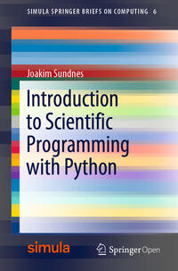 Vorderes Coverbild Introduction to Scientific Programming with Python