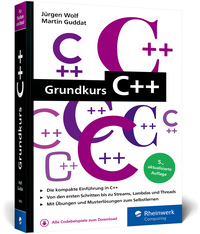 Vorderes Coverbild Grundkurs C++
