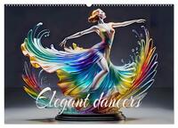 Vorderes Coverbild Elegant dancers (Wall Calendar 2026 DIN A2 landscape), CALVENDO 12 Month Wall Calendar